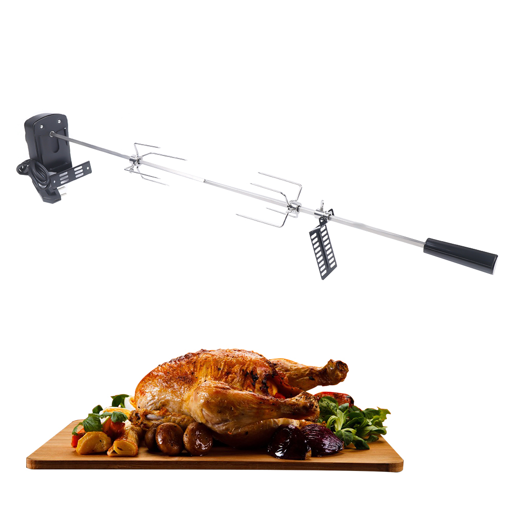 Outdoor Power Grill - New Electric BBQ Grill Spit Roaster