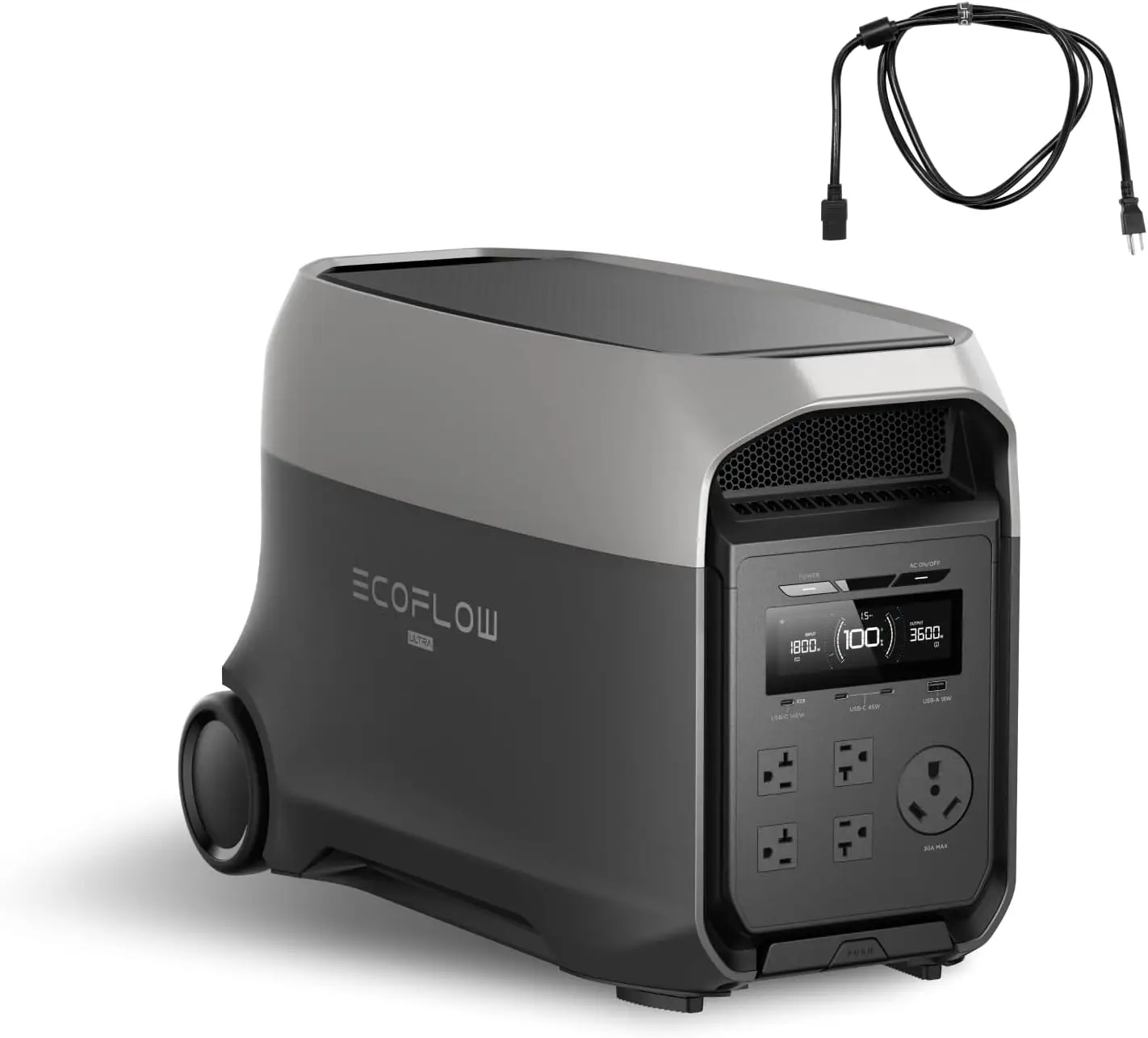 Portable Generator Inverter - EF ECOFLOW DELTA 3 Ultra Portable