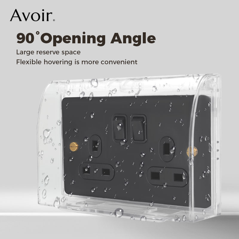 Outdoor Power Plug - Avoir Wall External Mount Switch Protection