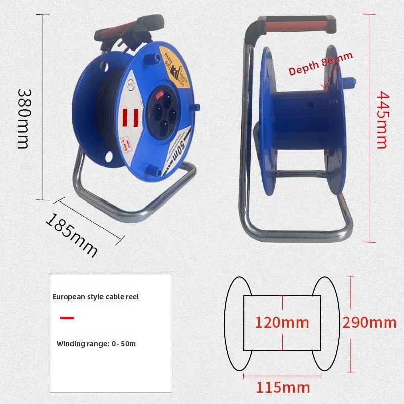 Outdoor Power Extension Cord - Outdoor Cable Reel 20m 30m Extension