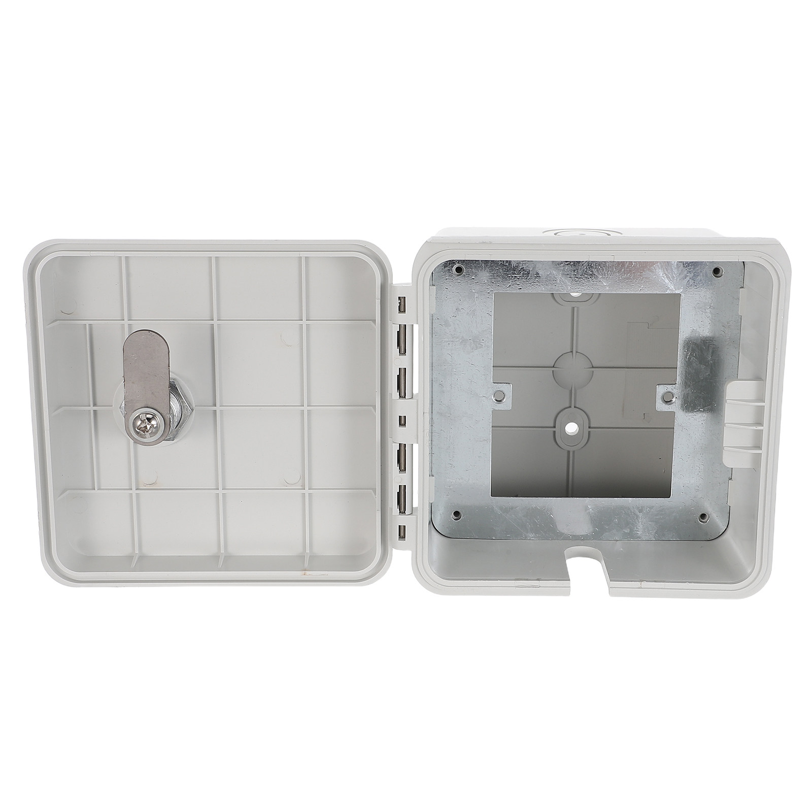 Outdoor Power Socket With Lock - Lockable Waterproof Electrical Junction Box Protective