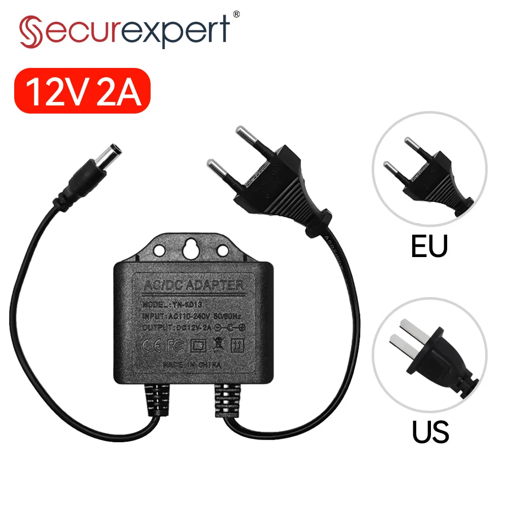 Power Adapter  DC12V 2A Waterp - огляд і ціна Outdoor Power Plug