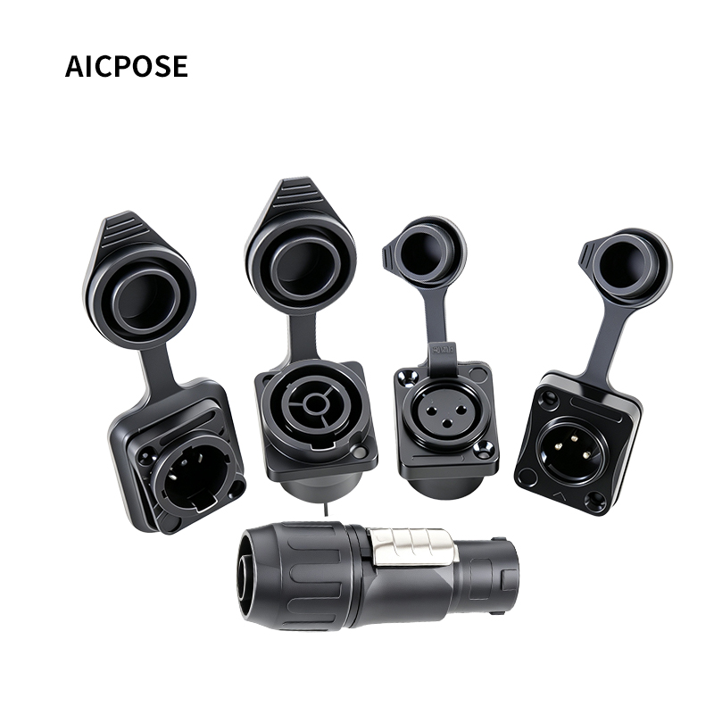 10pcs Waterproof Powercon True - огляд і ціна Outdoor Power Socket With Lock