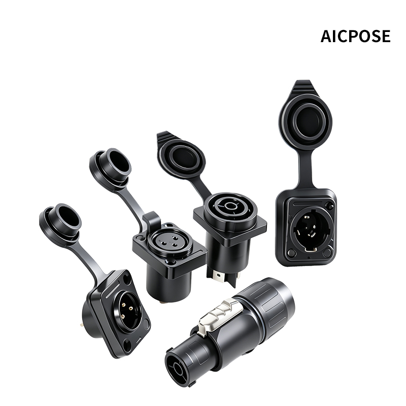 10pcs Waterproof Powercon True - огляд і ціна Outdoor Power Socket With Lock