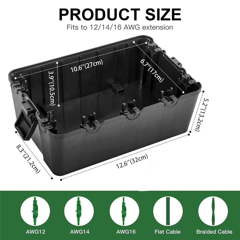 AB08-Outdoor Electrical Box La - огляд і ціна Outdoor Power Extension Cord