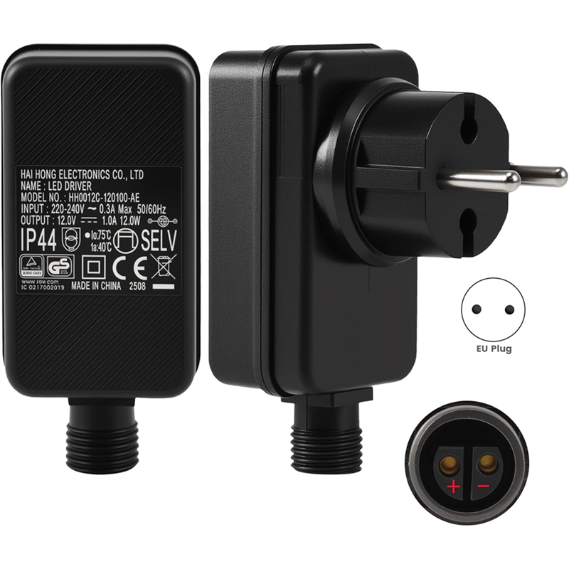 12V/1A LED Power Supply, Plug  - огляд і ціна Outdoor Use Power Strip