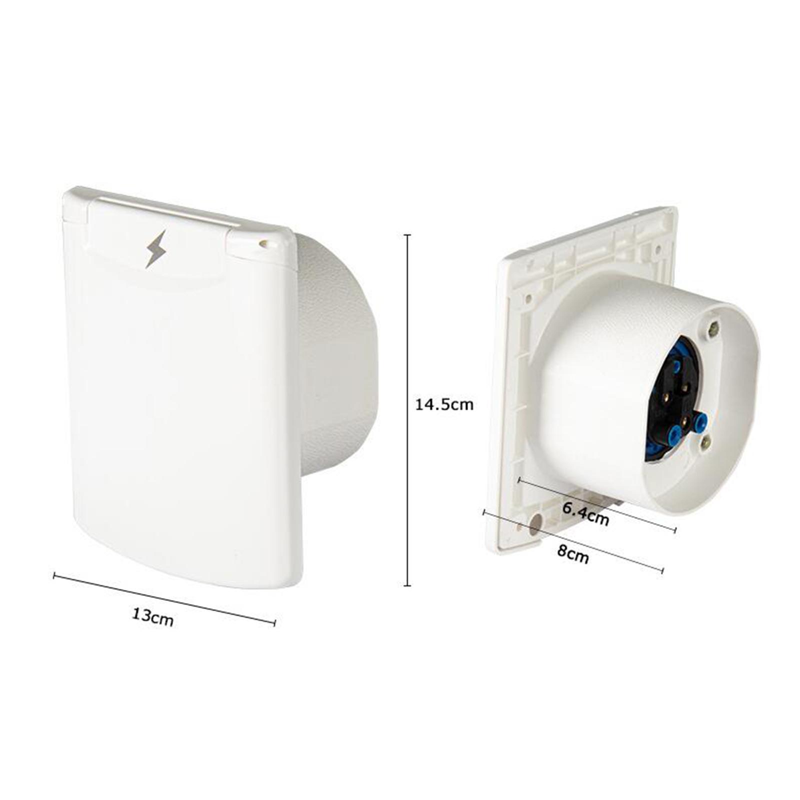 RV Power Socket External 16A O - огляд і ціна Outdoor Power Socket With Lock