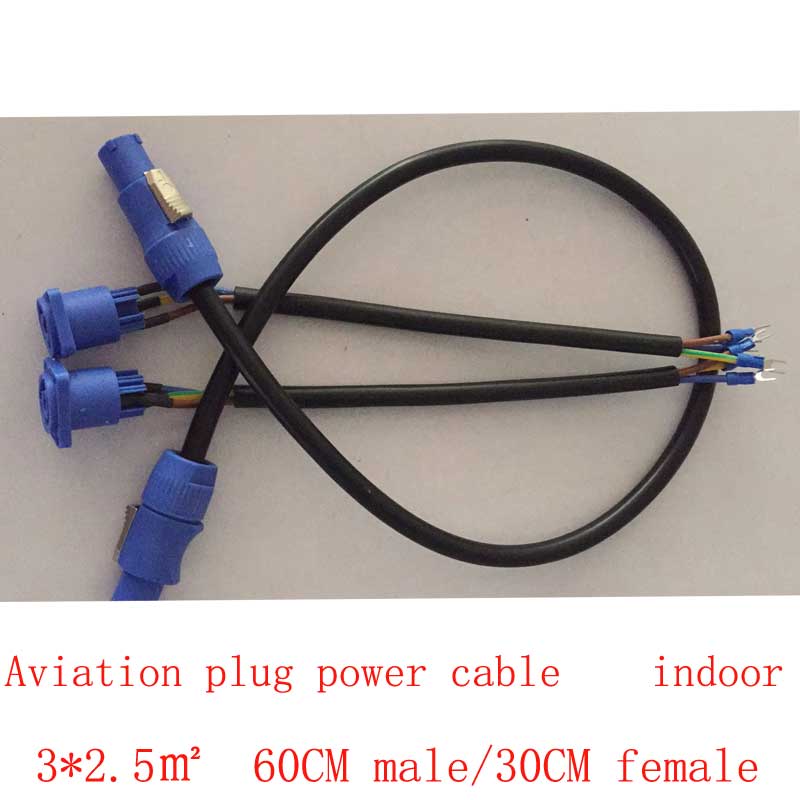Aviation Plug Power Cable 3X2. - огляд і ціна Outdoor Power Plug
