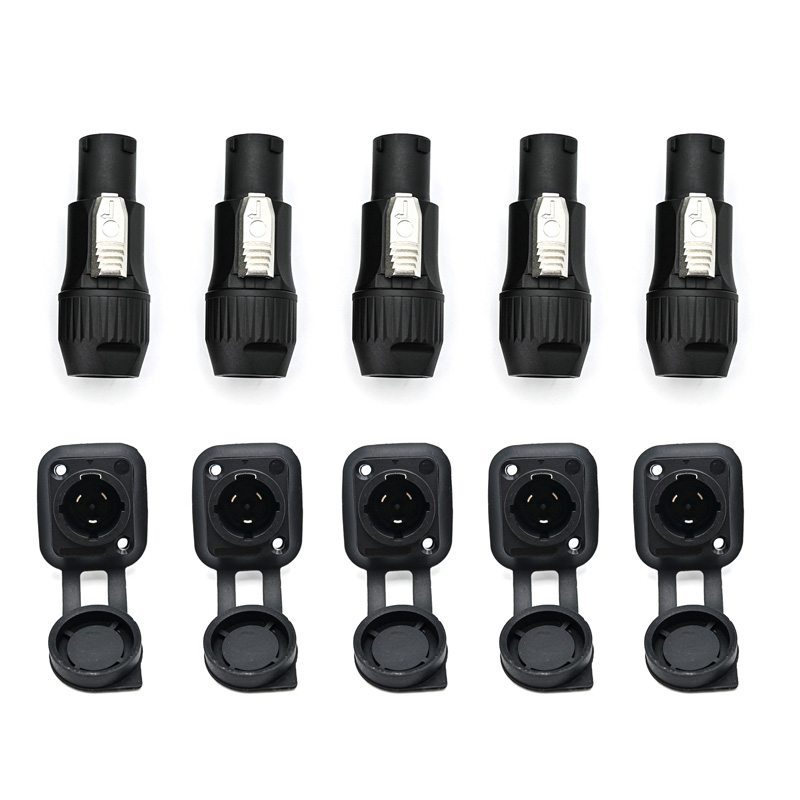 10pcs Waterproof Powercon True - огляд і ціна Outdoor Power Socket With Lock