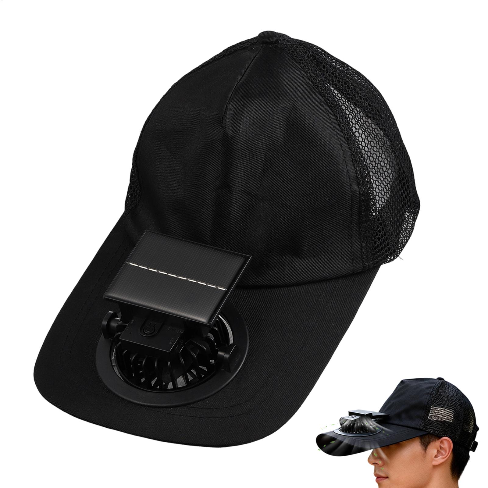 Solar Powered Fan Hat USB Char - огляд і ціна Outdoor Power Block