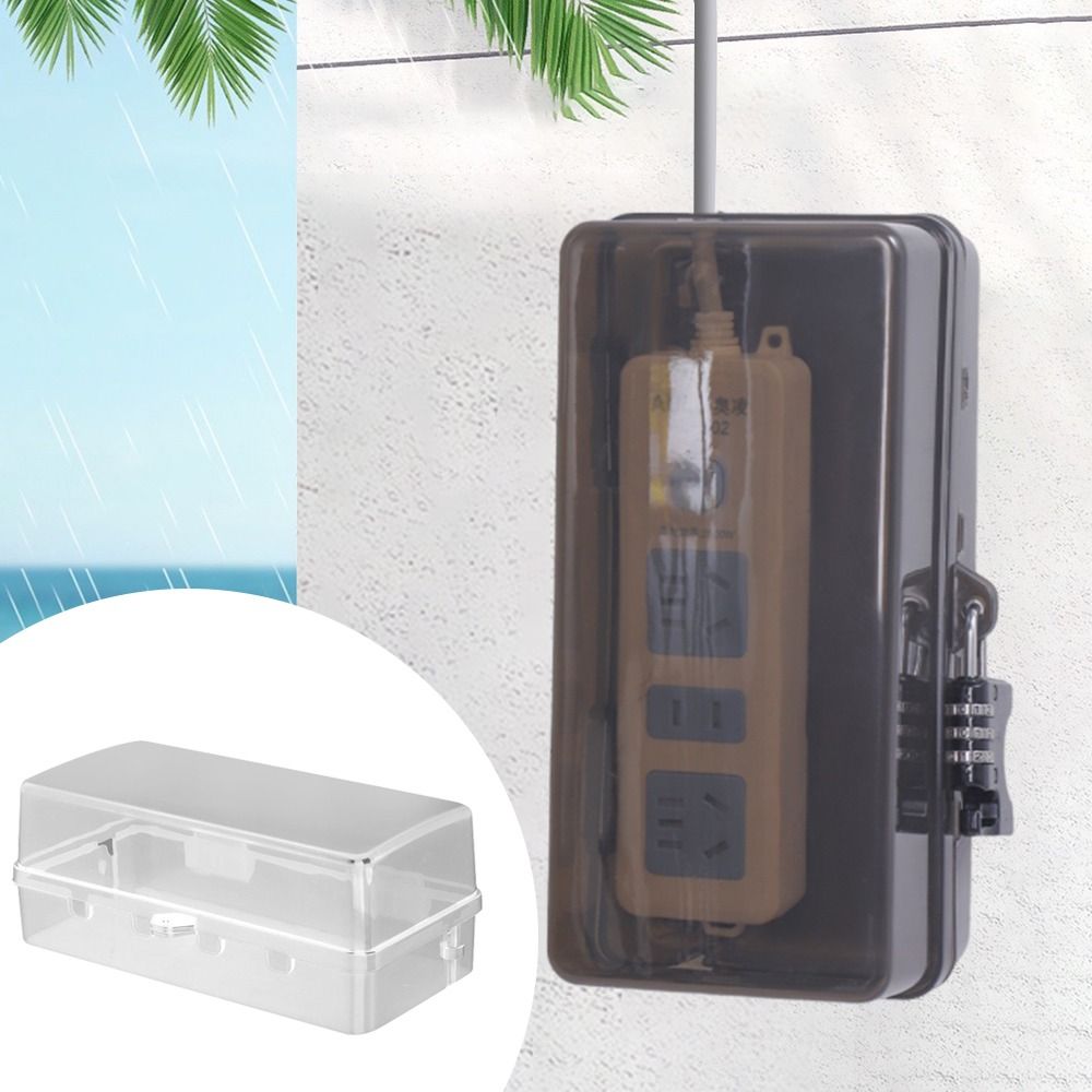 Portable Plastic Plug Box Wate - огляд і ціна Outdoor Power Lead Cover