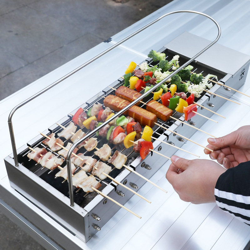 Portable Automatic Rotating BB - огляд і ціна Outdoor Power Grill