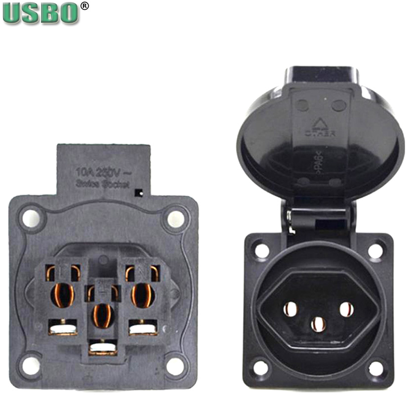 1Pcs Brazil Switzerland Waterp - огляд і ціна Outdoor Power Outlet Waterproof