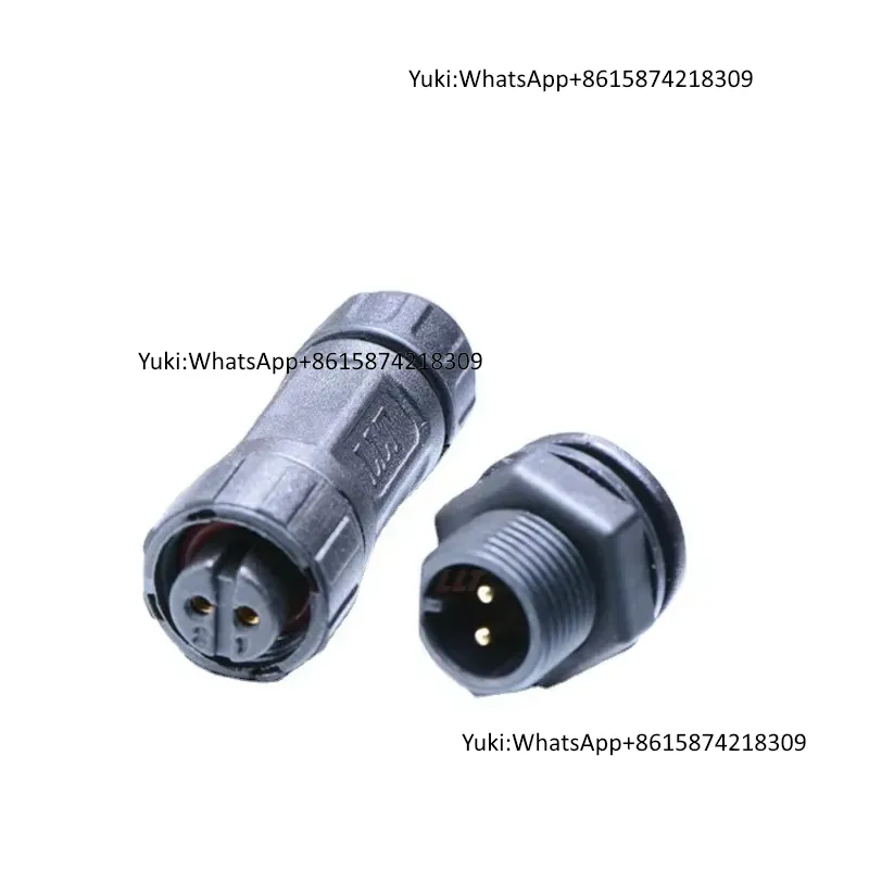 IP68 Waterproof LLT M16 2pin C - огляд і ціна Outdoor Power Plug