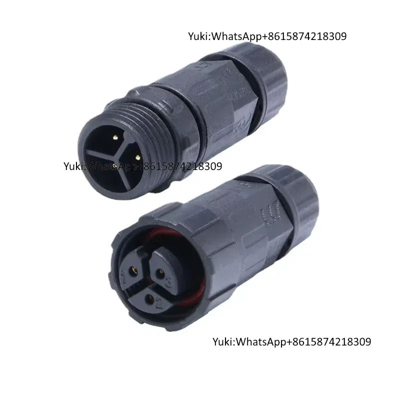 IP68 Waterproof LLT M16 2pin C - огляд і ціна Outdoor Power Plug