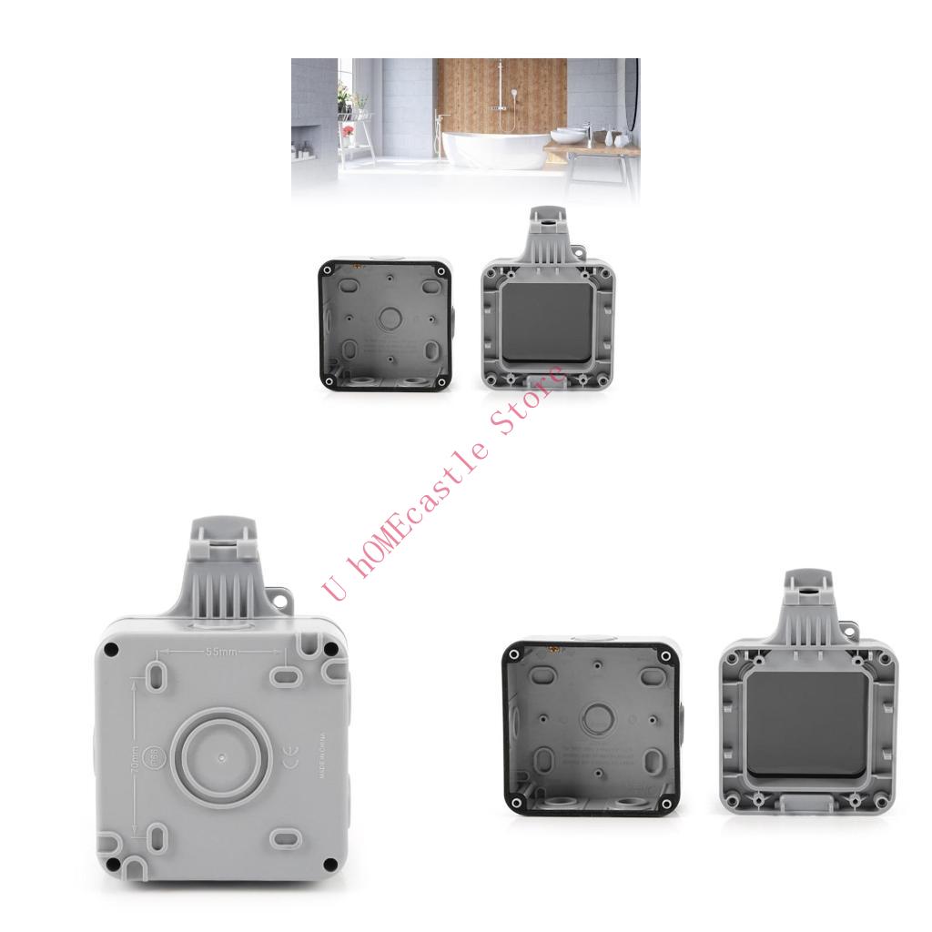 63HF Single Waterproof Wall Sw - огляд і ціна Outdoor Power Outlet Waterproof