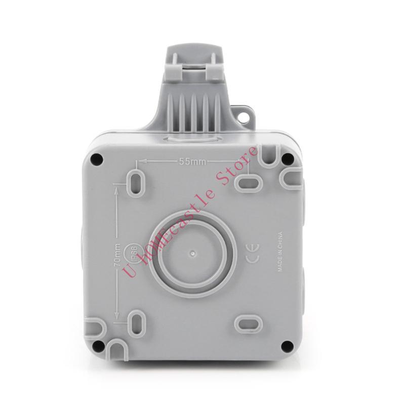 63HF Single Waterproof Wall Sw - огляд і ціна Outdoor Power Outlet Waterproof