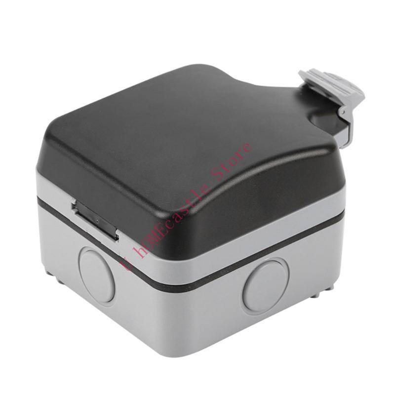 63HF Single Waterproof Wall Sw - огляд і ціна Outdoor Power Outlet Waterproof
