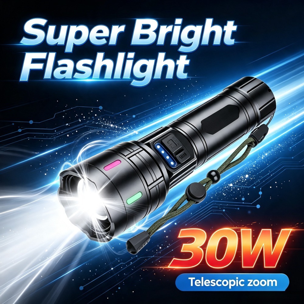 Super Powerful White LED Flash - огляд і ціна Outdoor Use Power Strip
