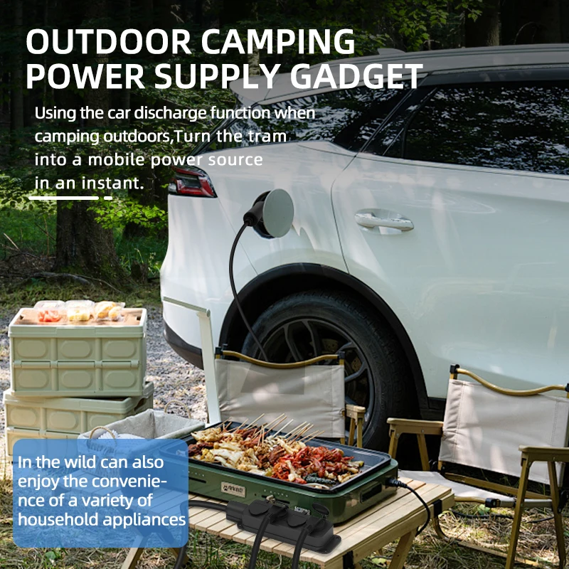 Portable 16A 4KW V2L Cable Ele - огляд і ціна Outdoor Power Plug