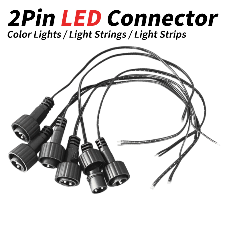 2Pin LED Connector with 25cm W - огляд і ціна Outdoor Power Extension Cord