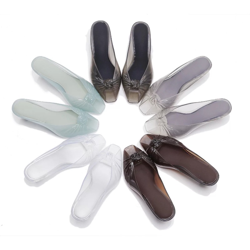 Ladies Clear Jelly Block Heel  - огляд і ціна Outdoor Power Block