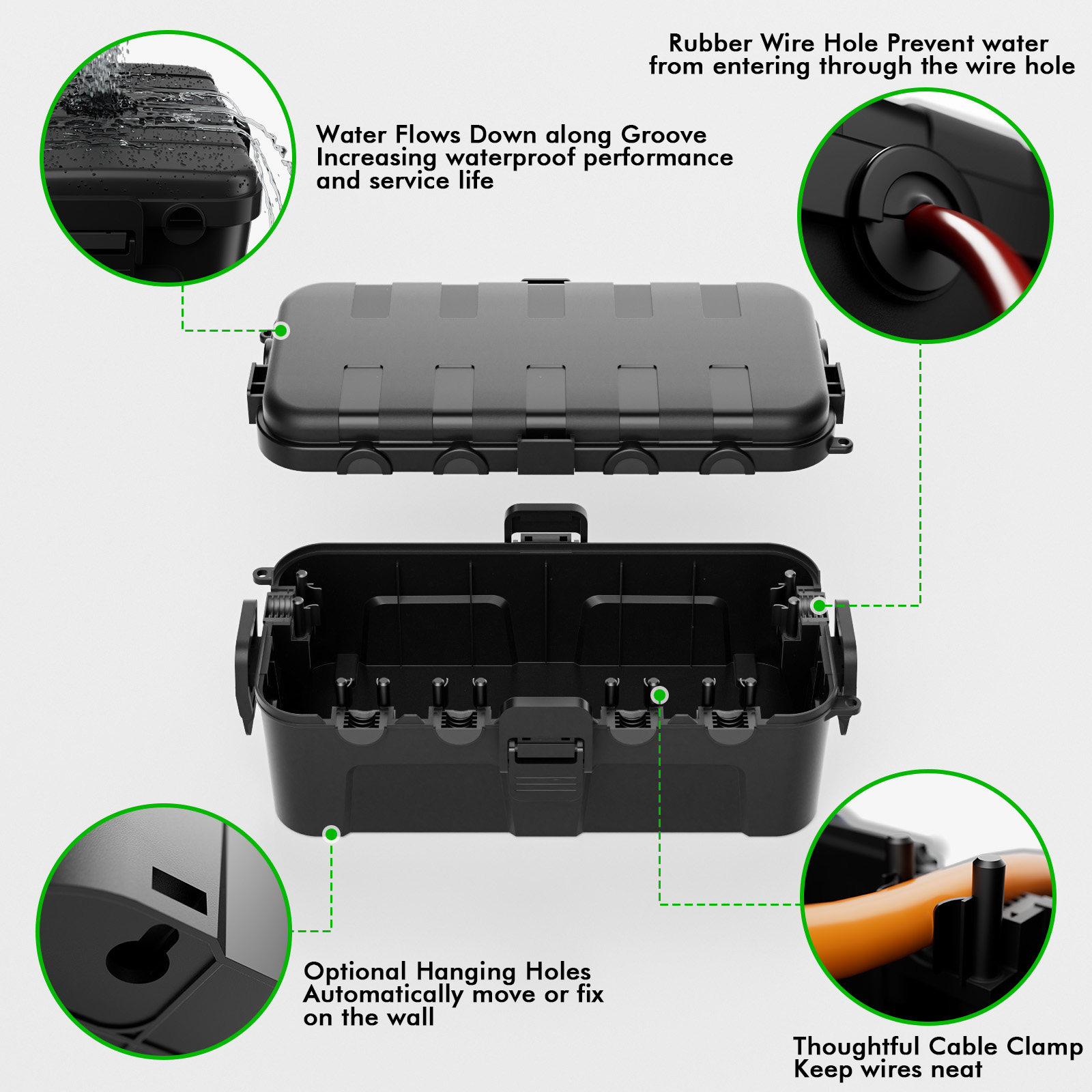 Medium IP54 Waterproof Outdoor - огляд і ціна Outdoor Use Power Strip