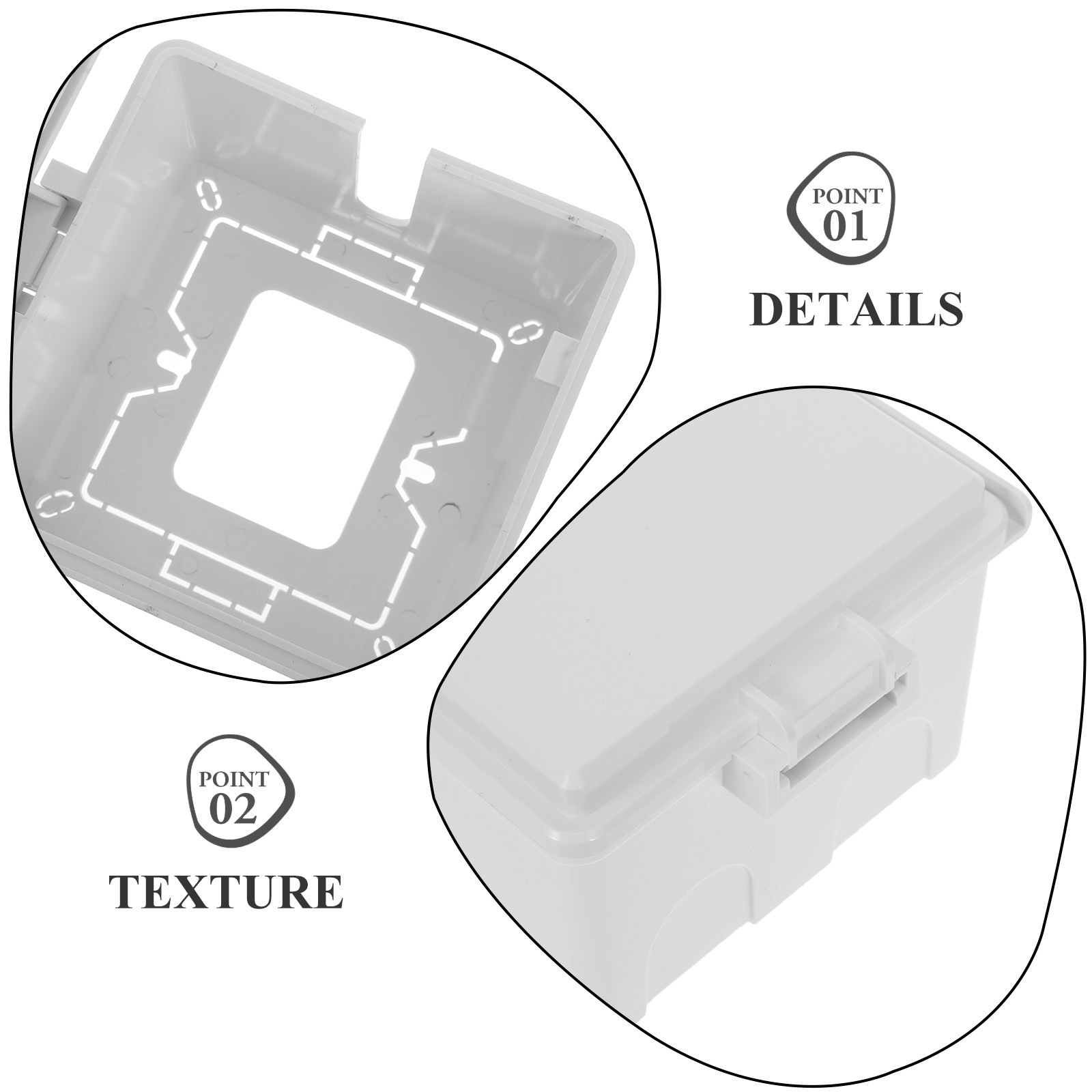 Outdoor Waterproof Lockable El - огляд і ціна Outdoor Power Outlet Waterproof