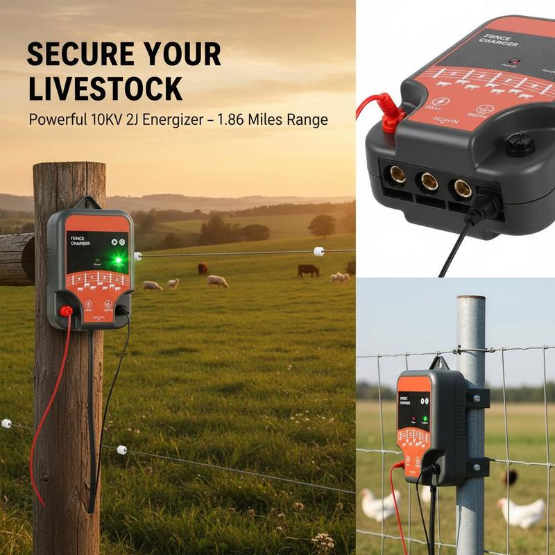 Livestock Energizer 10kV 2J Fo - огляд і ціна Outdoor Power Plug